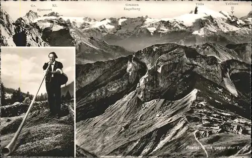 Alphorn Pilatus Titlis Engelberg Kat. Musik