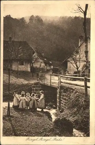 Verlag Elchlepp Nr. 18 Schwarzwald Kinder Tanz Ringel ringel Reihe Kat. Verlage