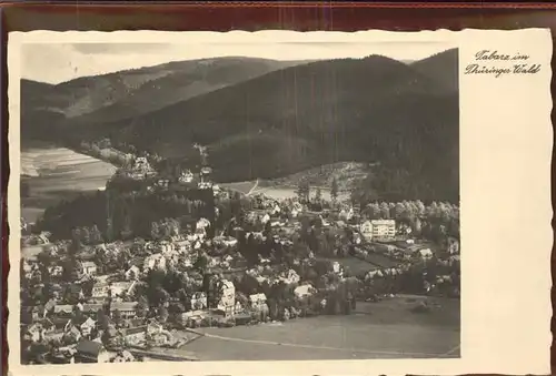 Tabarz Gesamtansicht Kat. Tabarz Thueringer Wald