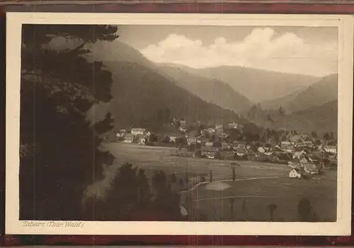 Tabarz Panorama Kat. Tabarz Thueringer Wald