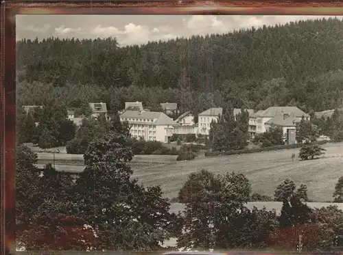 Tabarz FDGB Ferienheim Rheo Neubauer Kat. Tabarz Thueringer Wald