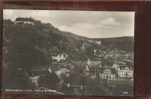 Waltershausen Gotha Burgberg Kat. Waltershausen