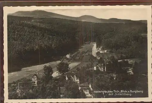 Waltershausen Gotha Inselsberg Kat. Waltershausen