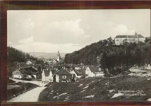 Waltershausen Gotha Schloss Kat. Waltershausen