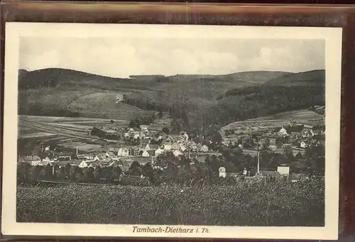 Tambach Dietharz Gesamtansicht Kat. Tambach Dietharz