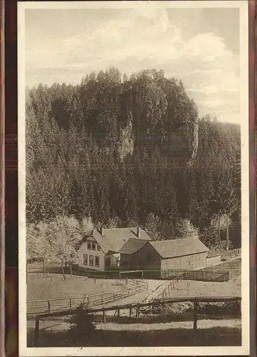 Tambach Dietharz Gasthaus am Falkenstein Kat. Tambach Dietharz