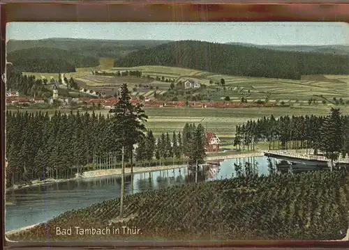 Tambach Dietharz Panorama Kat. Tambach Dietharz