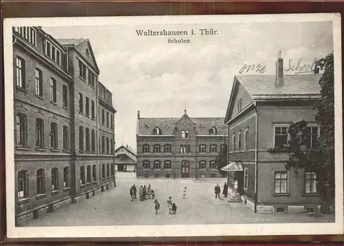 Waltershausen Gotha Schulen Kat. Waltershausen