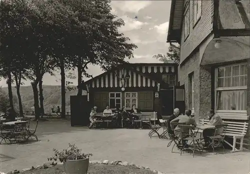 Ruhla Gasthaus zur sch?nen Aussicht Kat. Ruhla