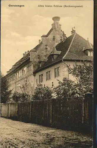 Gerstungen Altes histor.Schloss (heutev Rechnungsamt) Kat. Gerstungen