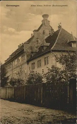 Gerstungen Altes histor.Schloss (heutiges Rechnungsamt) Kat. Gerstungen