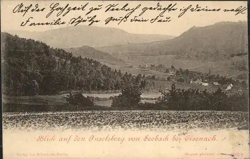 Inselsberg Schmalkalden  Kat. Schmalkalden