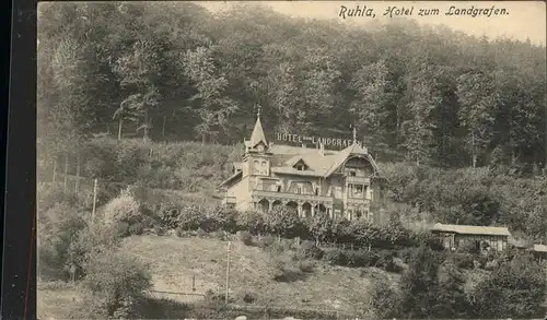 Ruhla Hotel zum Landgrafen Kat. Ruhla