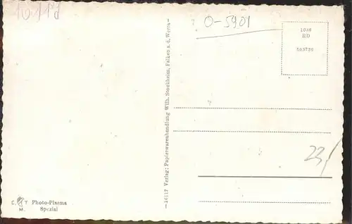 Falken Treffurt Burg Normannstein u.Heldrastein / Treffurt /Wartburgkreis LKR