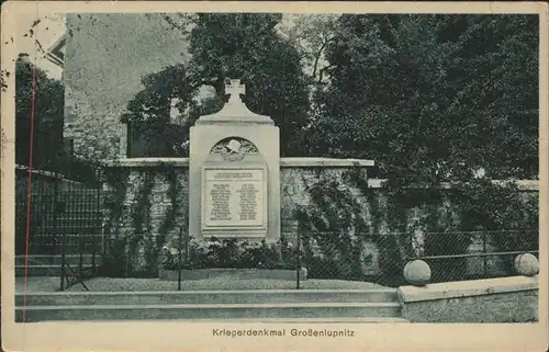 Grossenlupnitz Kriegerdenkmal Kat. Hoerselberg