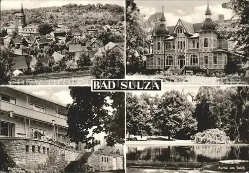 Bad Sulza Inhalatorium Kurhaus  Kat. Bad Sulza