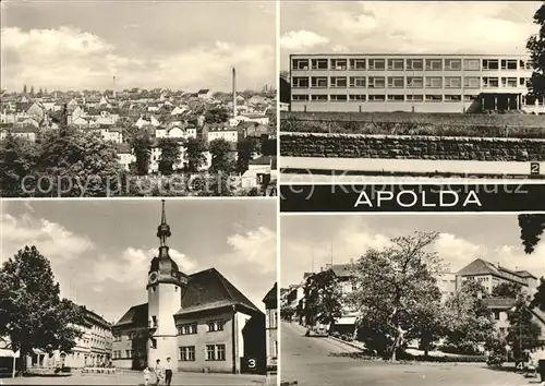 Apolda Rathaus Ebertplatz Kat. Apolda