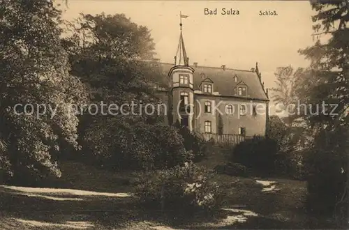 Bad Sulza Schloss Kat. Bad Sulza