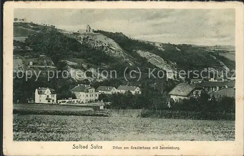 Bad Sulza Villen am Gradierhaus mit Sonnenberg Kat. Bad Sulza