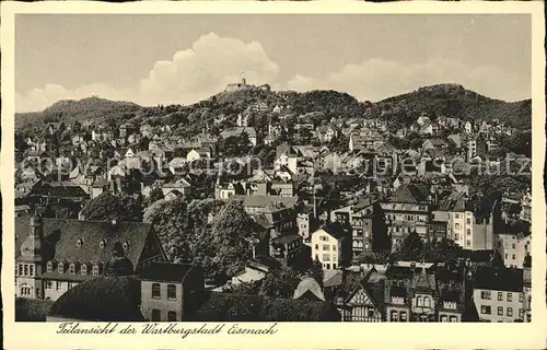 Eisenach Thueringen Panorama Kat. Eisenach