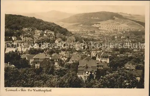 Eisenach Thueringen Teilansicht Kat. Eisenach