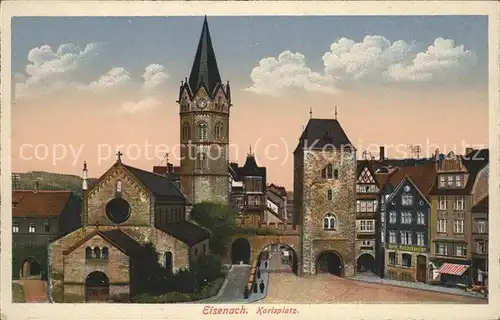 Eisenach Thueringen Karlsplatz Kat. Eisenach