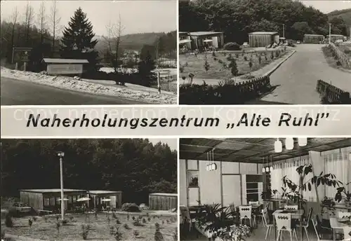 Ruhla Naherholungszentrum Teilansichten Kat. Ruhla