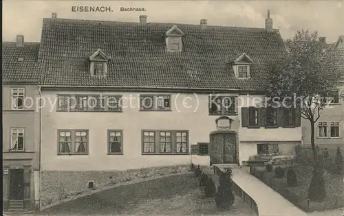 Eisenach Thueringen Bachhaus Kat. Eisenach