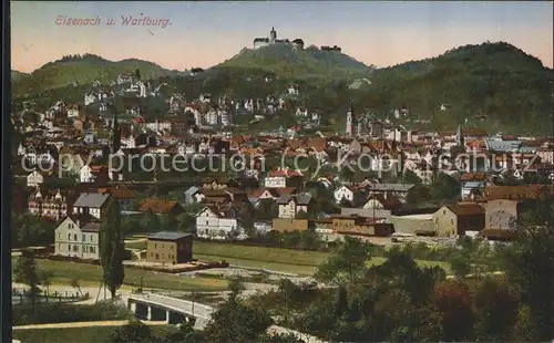 Eisenach Thueringen und Wartburg Kat. Eisenach