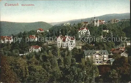 Eisenach Thueringen Marienhoehe Kat. Eisenach