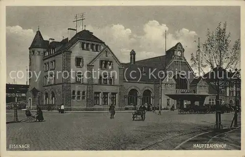 Eisenach Thueringen Hauptbahnhof Kat. Eisenach