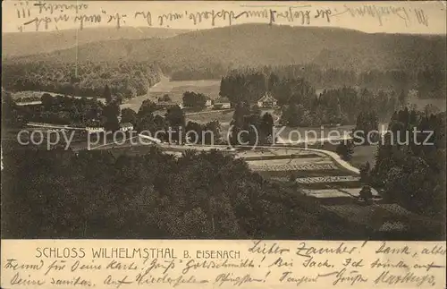 Eisenach Thueringen Schloss Wilhelmsthal Kat. Eisenach