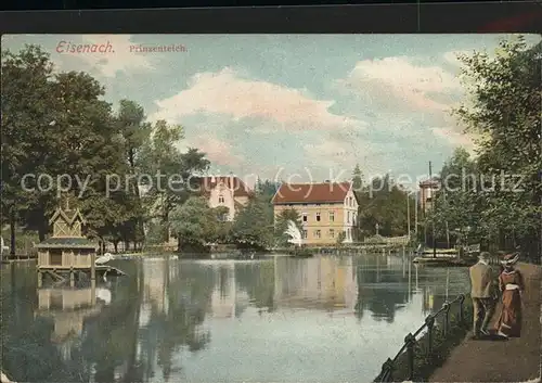 Eisenach Thueringen Prinzenteich Kat. Eisenach