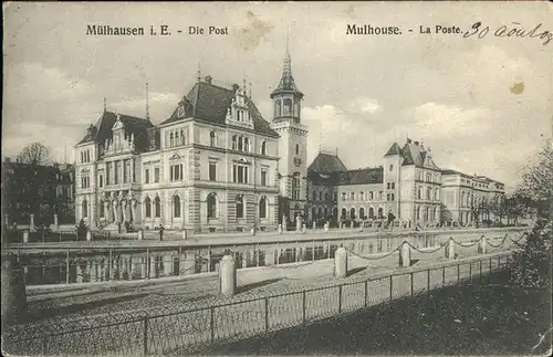 hw14946 Mulhouse Muehlhausen Poste Kategorie. Mulhouse Alte Ansichtskarten