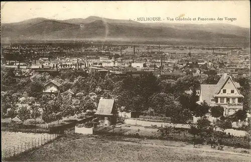 hw14949 Mulhouse Muehlhausen Vue Generale
Panorama des Vosges Kategorie. Mulhouse Alte Ansichtskarten