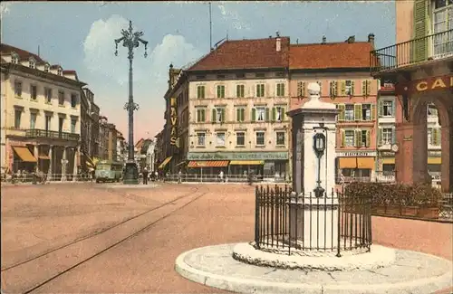 hw14953 Mulhouse Muehlhausen Place de la Republique Kategorie. Mulhouse Alte Ansichtskarten