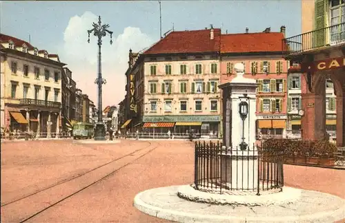 hw14954 Mulhouse Muehlhausen Place de la Republique Kategorie. Mulhouse Alte Ansichtskarten