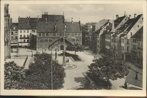 hw15307 Mulhouse Muehlhausen A. H. - Platz Kategorie. Mulhouse Alte Ansichtskarten