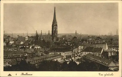 hw16321 Mulhouse Muehlhausen Vue generale Kategorie. Mulhouse Alte Ansichtskarten