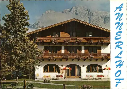 Maria Alm Steinernen Meer Hotel Pension Annerlhof Kat. Maria Alm am Steinernen Meer