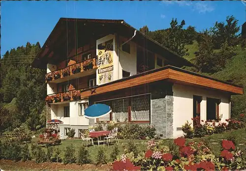 Bad Kleinkirchheim Kaernten Pension Steinwender Fassadenmalerei Kat. Bad Kleinkirchheim