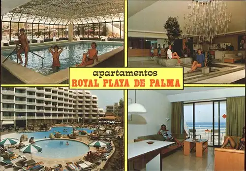 Palma de Mallorca Apartamentos Royal Playa de Palma Hallenbad Kat. Palma de Mallorca