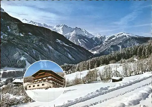 Neukirchen Grossvenediger Gasthof Buasen Alpenpanorama Hohe Tauern Kat. Neukirchen am Grossvenediger