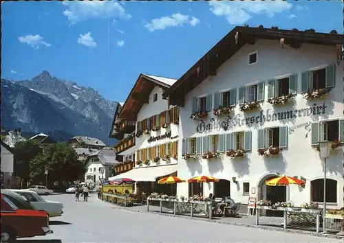 Abtenau Marktplatz Gasthof Kerschbaumerwirt Tennengebirge Kat. Abtenau