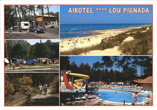 Messanges Cote d Or Airotel Lou Pignada Camping Plage Piscine Kat. Messanges