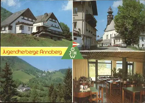 Annaberg Niederoesterreich Jugendherberge Dorfstrasse Kirche Kat. Annaberg