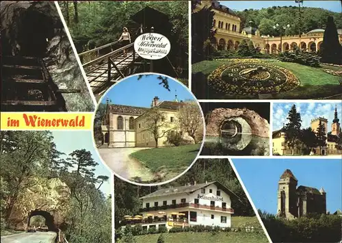 Alland Tropfsteinhoehle Mayerling Seegrotte Heiligenkreuz Helenstueberl Schloss Kat. Alland