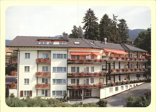 Badenweiler Hotel Anna Kat. Badenweiler
