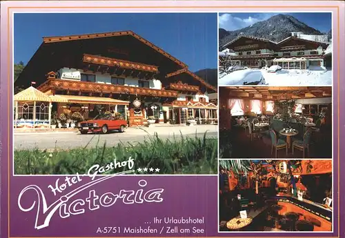 Maishofen Gasthof Hotel Victoria Kat. Maishofen Zell am See