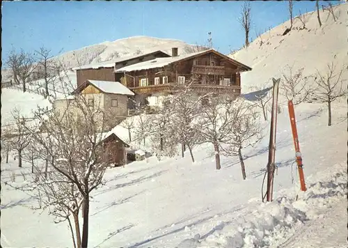 Mittersill Oberpinzgau Hirzbauerngut Wintersportplatz Kat. Mittersill